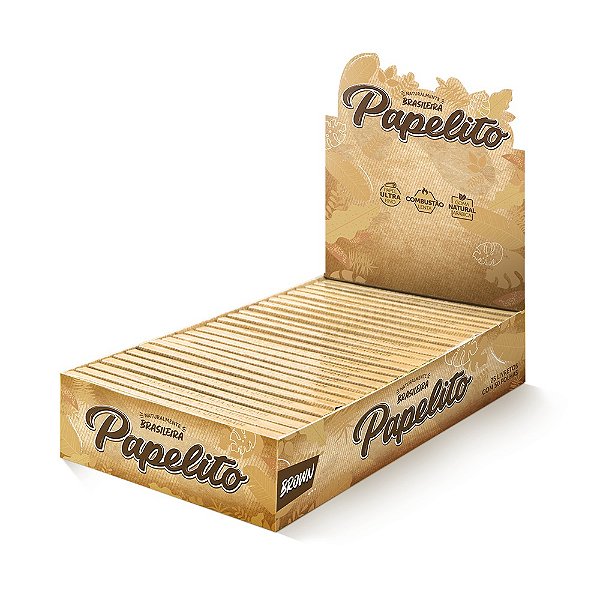 Seda Papelito Brown Mini Size Com 25 Un